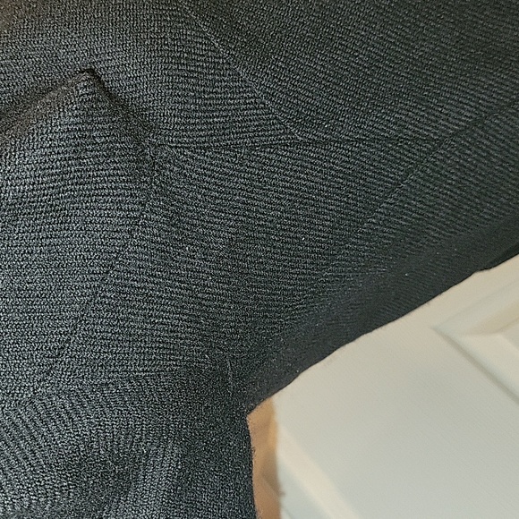 Halogen Wool & Cotton Black Jacket - Picture 8 of 16